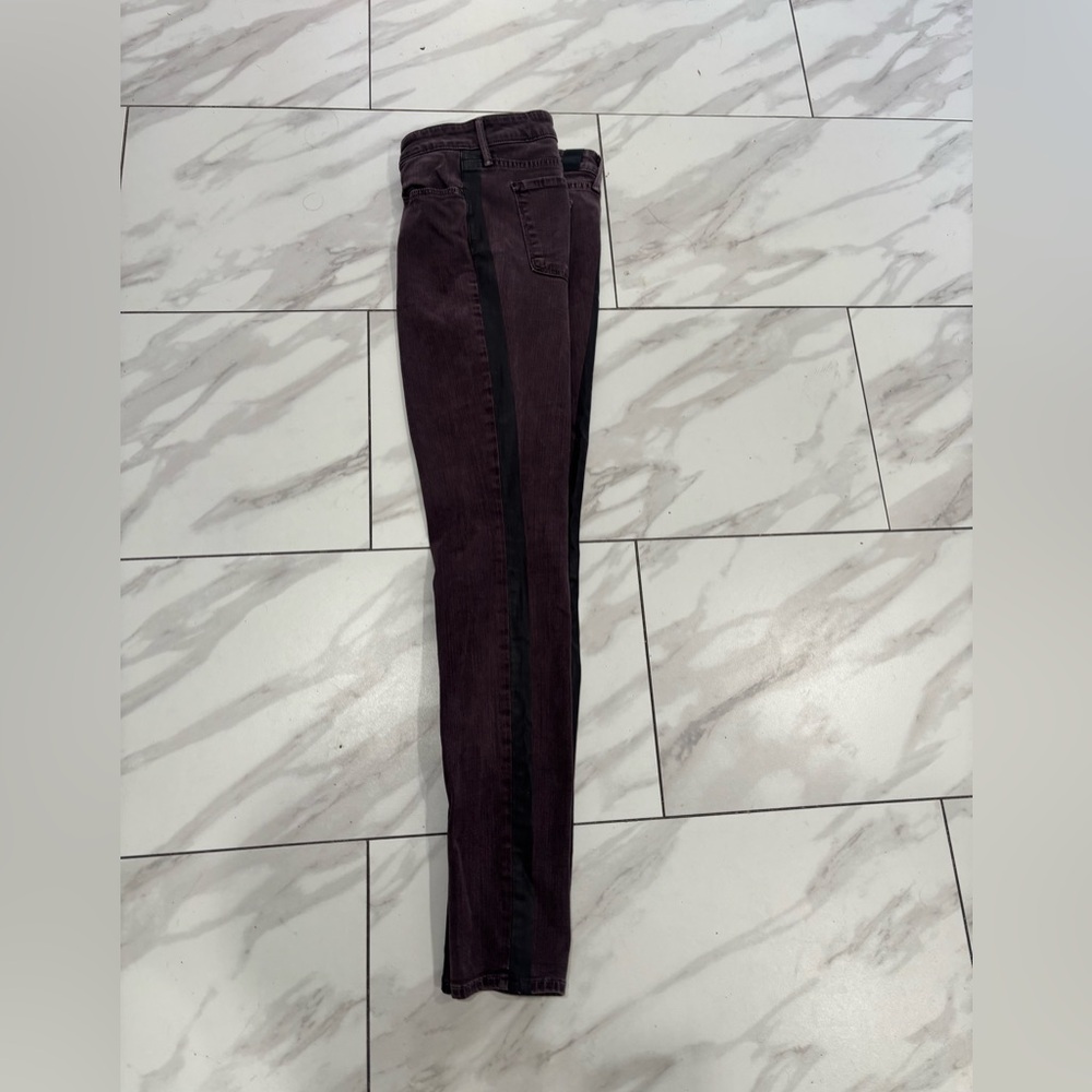 Vince Dylan Skinny Wine Red Jeans Size:27 , Womens - Picture 6 of 16